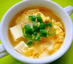 大根と豆腐卵のスープ